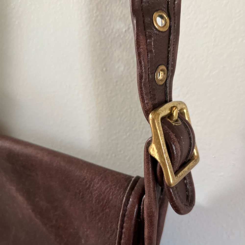 COACH Vintage Leather Legacy Studio Flap Crossbody Made in United States - Picture 6 of 9